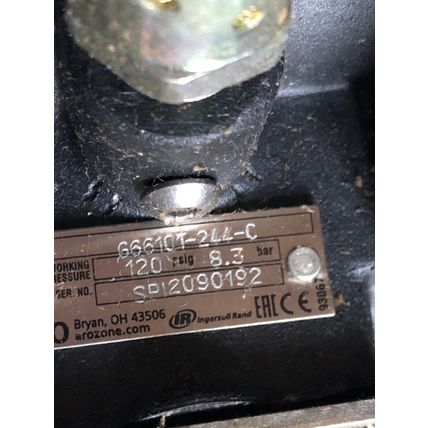 NEW ARO 666101-244-C 1" METAL DIAPHRAGM PUMP. 120PSIG,66610T-244-C,666101 244,AL