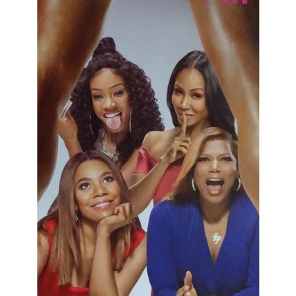GIRLS TRIP - MOVIE POSTER WITH QUEEN LATIFAH & JADA PINKETT SMITH WITH CREDITS