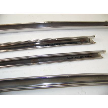 1962 OLDSMOBILE WAGON REAR GATE TRIM OEM 4 PCS