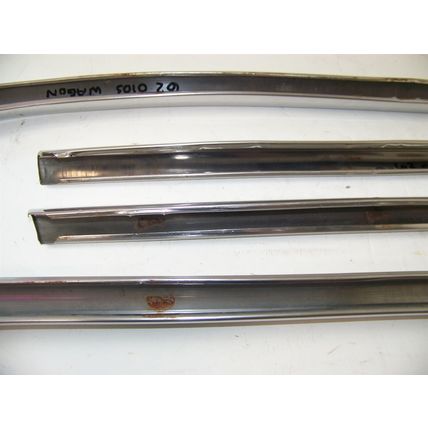 1962 OLDSMOBILE WAGON REAR GATE TRIM OEM 4 PCS