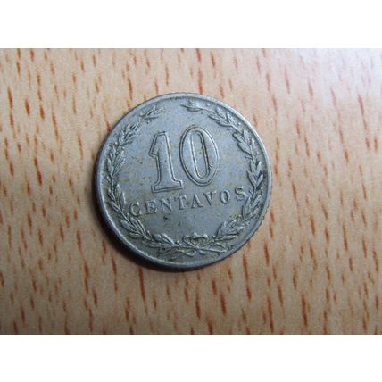 Argentina 1897 10 Centavos Coin