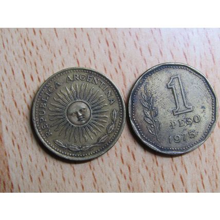 Argentina 1975 1 Peso Coin