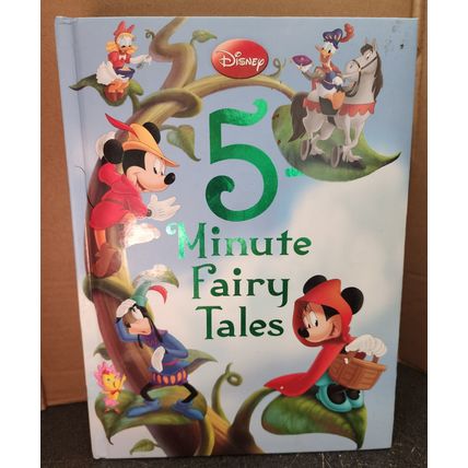 Disney 5-Minute Fairy Tales by Disney Books (2013, Hardcover)