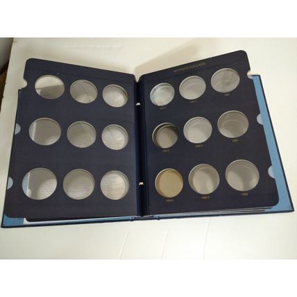 Whitman's Hardcover Morgan Silver Dollars Coin Album Book Vol. 2 1892-1921
