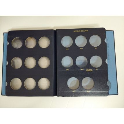Whitman's Hardcover Morgan Silver Dollars Coin Album Book Vol. 2 1892-1921