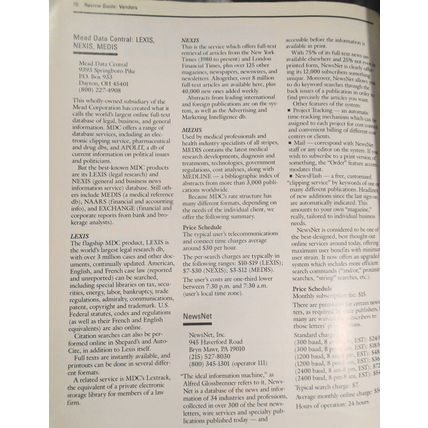 Online Access Magazine September/October 1987 - Buyer's Guide...; Financial Info