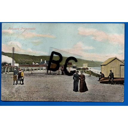 Postcard Pensarn Promenade Abergele Denbighshire Conwy Nr Colwyn Towyn Rhyl