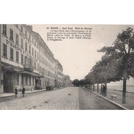 71 - Mâcon - hôtel d'Europe et d'Angleterre