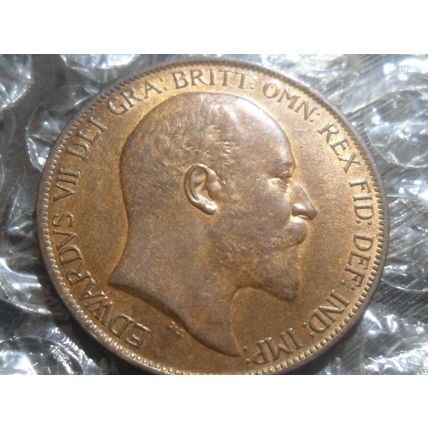 1902 Edward VII penny.