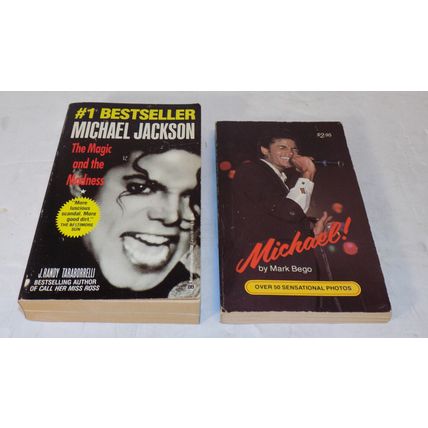 Michael by Mark Bego & Michael Jackson The Magic and The Madness by Taraborrell