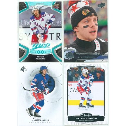 Artemi Panarin 15x card lot incl Retro, Blue