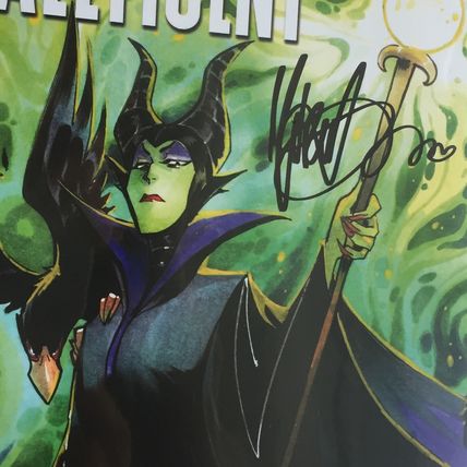 2023 Dynamite Comics Disney Villains Maleficent Mirka Andolfo Variant #1 Signed