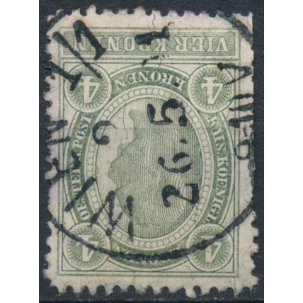 Emperor Franz Josef I: 4k P12½ - Austria 1899 - FH - MiNr 83C