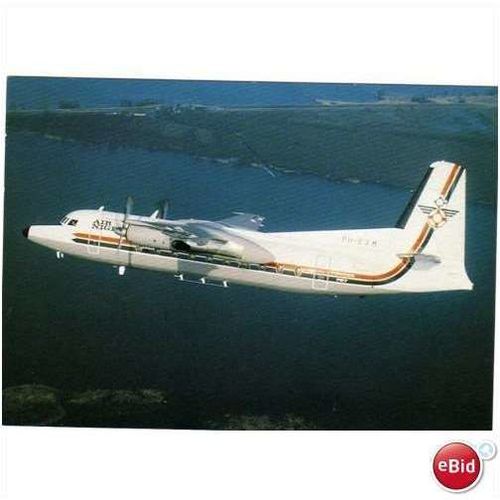 AIR NIGER FOKKER F27 Mk600 AIRCRAFT POSTCARD A11411