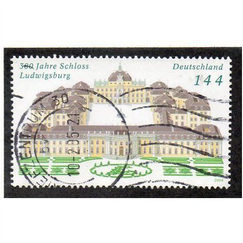 GER 2004 144c 'LUDWIGSBURG CASTLE' FINE USED (EBID 12954)