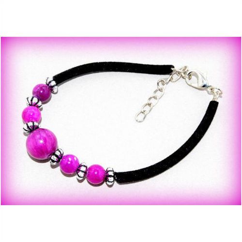 Summer Gift Women's Girls Purple Stones Bangle Bracelets Jewellery 1284