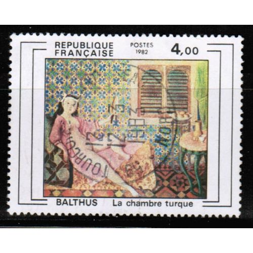 1982 France - Balthus Painting 4.00fr - Sc# 1833 used