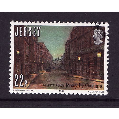 1981 Jersey, Gas Lighting, Fine Used Stamp, SG 282#1