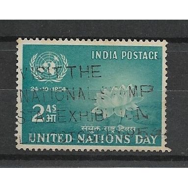 India.United Nations Day stamp.Fine Used.Apr19