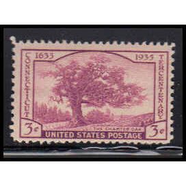 772 3c Connecticut Fine MNH Z2674