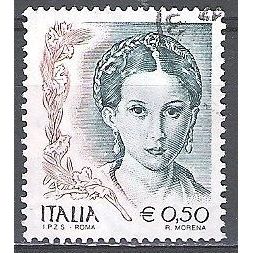 Italia 2002 Michel 2821IA O Cote (2006) 1.00 € Antea Parmigianino Cachet rond