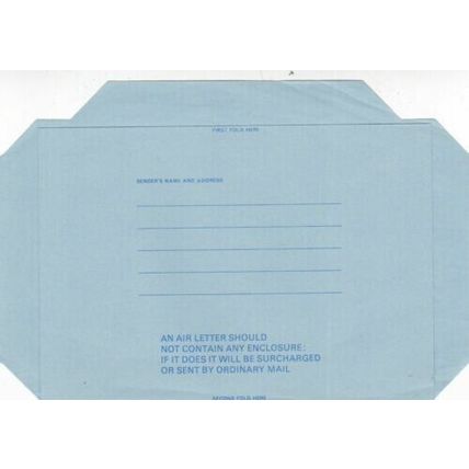 VC 10 Air Letter Aerogramme 9d GB Unused VGC