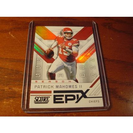 2019, 2-Cards, Score Epix, PATRICK MAHOMES, Chiefs