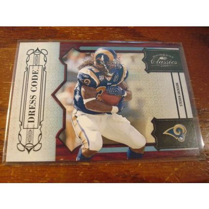 2009 Donruss Classic, Dress Code, #'d 13/25, STEVEN JACKSON, Rams