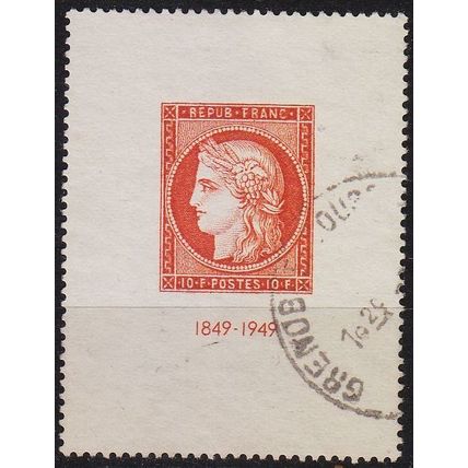 FRANKREICH FRANCE [1949] MiNr 0851 Block 4 ( O/used )