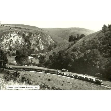 Staffordshire MANIFOLD VALLEY Light Railway Postcard (English Life)