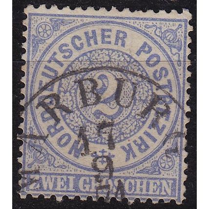 GERMANY Norddeutsch [1869] MiNr 0017 ( O/used ) [05]