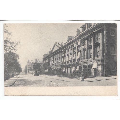 Queen Square Bath Postcard Somerset B17