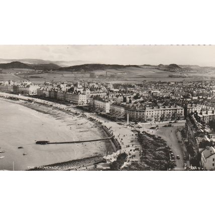 The Promenade Llandudno Caernavonshire Postcard (CAE77752)