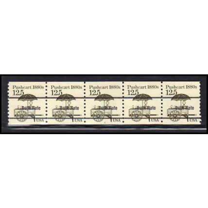 2133a 12.5c Pushcart Very Fine MNH Dry Gum PNC 1/5 X2267