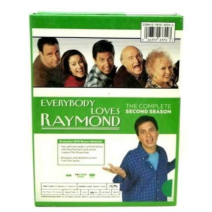 Everybody Loves Raymond Complete Second Season DVD (2004) 5-Disc Set (L57)