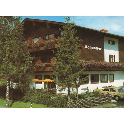 Hotel Schermer Landstrabe Vienna Austria Postcard