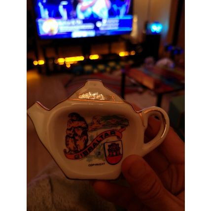 Little Gibraltar Tea Bag Holder Souvenir