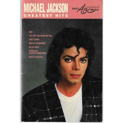 Michael Jackson Greatest Hits - Easy ABC Music pour claviers électroniques