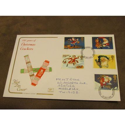 1997 Cotswold GB FDC Cover - Christmas / Santa Claus