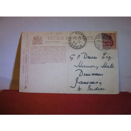 DRESDEN. GERMANY. used antique postcard R. Tuck 'Oilette' 1905 pm #