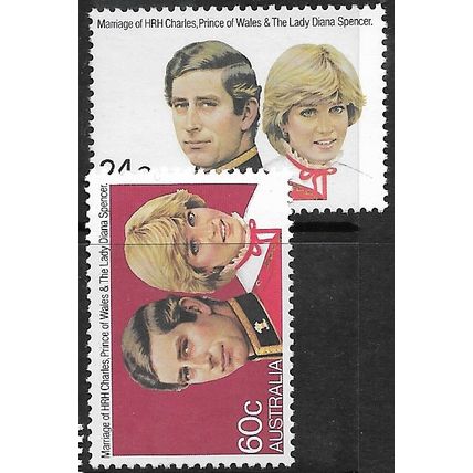 1981 SG 821/822 - #2 MNH (**)