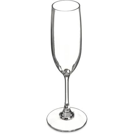 Carlisle Alibi Champagne Flutes-Plastic-6 Ounces-Clear-4 PACK-NEW-FAST SHIPPING