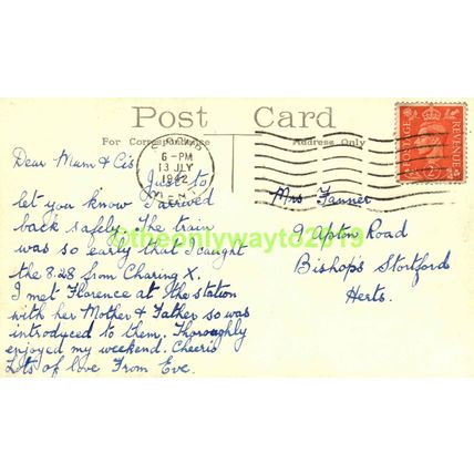 Pendennis Castle, Entrance to Keep, Postcard 1942