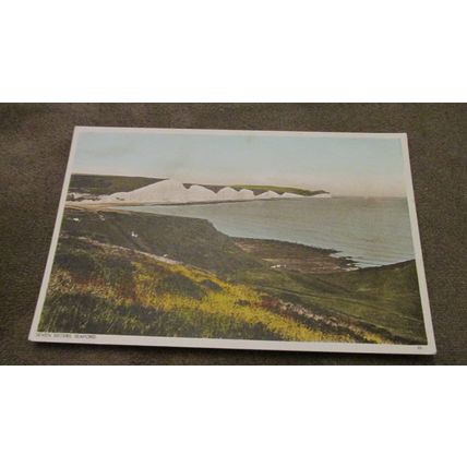 Shoesmith & Etheridge Postcard - The Seven Sisters - Seaford, Sussex