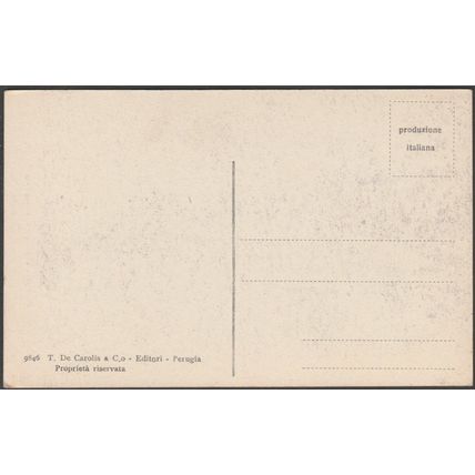 Canonica di San Lorenzo, Perugia, c.1920 - De Carolis & Co Cartolina