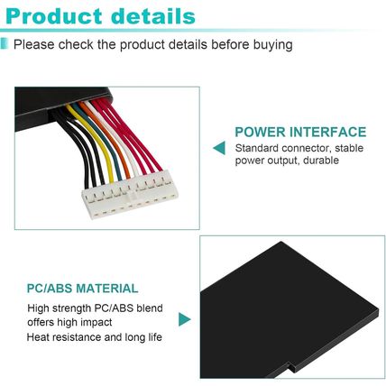 New & Sealed! Li-Polymer Battery- BTY-M6K 11.4V Stealth Pro 52.4Wh Thin