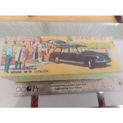 Dinky No539. DS 19 Citroen Estate - Reproduction / Replica Box