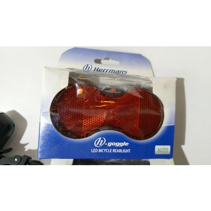 bike cycle lights cateye front rear led aaa battery charger hermanns h-goggle