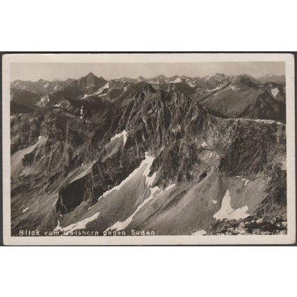 Blick vom Gaishorn gegen Suden, Tirol, c.1930 - Kaufmann Foto-AK