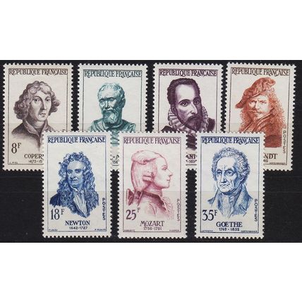 FRANKREICH FRANCE [1957] MiNr 1167-73 ( **/mnh )